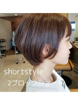 エイクス ヘア デザイン×美髪クリニック 千葉(AQs hair design) 2ブロックショート