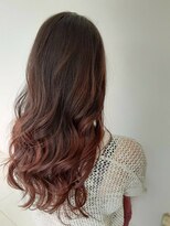 ジャムズヘアアンドスパ 岩国店(JAM's hair &spa)&nbsp;ロング×ピンクグラデーション