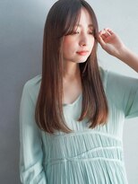 カンナ(Canna)&nbsp;くびれ/イメチェン前髪/黒髪/ラベンダーカラー/髪質改善/tokio