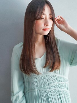 カンナ(Canna) くびれ/イメチェン前髪/黒髪/ラベンダーカラー/髪質改善/tokio