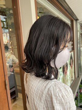 ネオリーブ クタ 町田店(Neolive kuta) 暗髪でも透明感!ボブで可愛いヘアスタイルに!