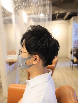 アンプリュス リアン(1+ Unplus lien) メンズナチュラルツーブロック/亀戸