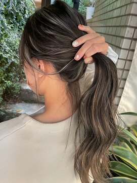 ディモアンド 表参道(Dimo&) 美髪/ホワイトグレージュ/大人かわいい/こなれミディ