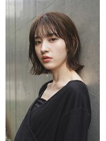 シーム(SEAM) ゆるっと外ハネボブ×シースルーバング