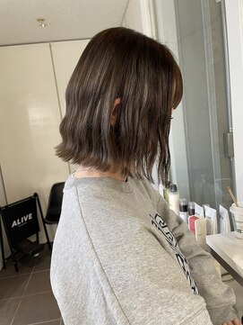 アライブ ハラジュク(ALIVE harajuku) 中韓mixバレイヤージュ