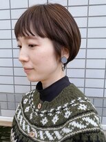 モリオ フロム ロンドン 大宮2号店(morio from London) 【なかじま ひびき】ワイドバング×マッシュショート