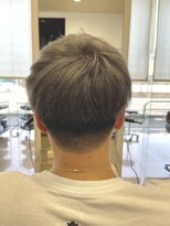 レッド(ReD) メンズカット カラー Wカラー シルバー グレー