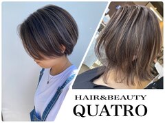 HAIR&BEAUTY QUATRO  宇都宮本店　