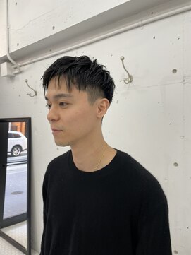 ウェルネス(Wellness) マッシュパーマウルフ波巻きハイライト34