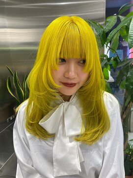 ゼスト 八王子店(ZEST) イエローカラー/ハイトーン/【永尾しおり】