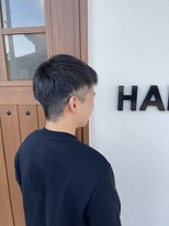 ナビ(NAVI) 【NAVI】ツーブロック×ブラック