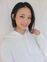 アグ ヘアー ダリア 喜多方店(Agu hair dahlia)&nbsp;《Agu hair》黒髪レイヤー×numberA.ヘアバター