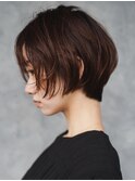 大人ショートハイライト髪質改善キッズカット前髪30代40代9