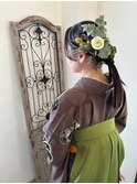 ポニーテールアレンジ