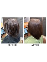 ヘアーメイク クーラ 行橋店(Hair make CURA)&nbsp;20代30代40代トリートメント髪質改善ナチュラル透明感美肌
