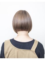 ルプラ ガーデン(le-pla garden) ベージュカラー#ダブルカラー#切りっぱなしボブ#ケアブリーチ