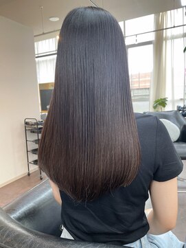 フラッグ ヘアー 天神西通り店(Flag HAIR) 髪質改善酸性ストレートとブリーチしない透明感カラーが得意です