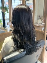 フェリア 池田(FERIA)&nbsp;暗髪カラー/透明感グレージュ/ブリーチなし