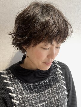 ルサロンニイマル(Le Salon 二○) 【流音】ショート/パーマ/似合わせ/簡単スタイリング