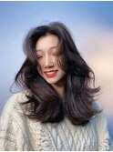 韓国風ヘア. 髪質改善. レイヤーカット. 顔まわりカット