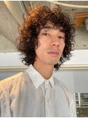 ウルフパーマショートウルフくせ毛風パーマ外国人風パーマ
