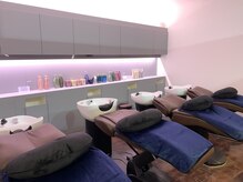 リラックスできるシャンプーフロアー