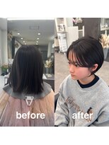 ガルボヘアー 桟橋店(garbo hair)&nbsp;ショートボブ大人可愛い10代20代30代