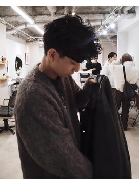 クオン 今泉(quon) 【MASAKI】men's nuance perm