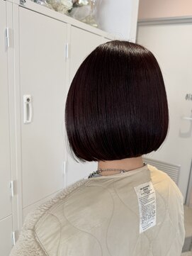 エクリュ(ecru) 艶感 × メテオ酸熱トリートメント