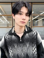 ソア 渋谷(soar)&nbsp;束感黒髪ナチュラル人気流行センターパート韓国風