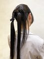 ブルーラグーン 小新店(BLUE Lagoon) 黒髪でも決まるタイトアレンジ！