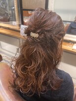 ネオリーブ ジューク 日吉店(Neolive JuQ)&nbsp;結婚式&ウエディングパーティー用韓国ヘアアレンジ　日吉