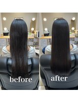 ツヤと髪 クリム(crim)&nbsp;髪質改善ヘアエステ　ロング　白髪染め　30代、40代、20代