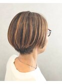 大人ショートボブ