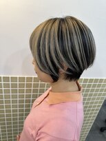 ルヴェルヘアー(Revel hair)&nbsp;アンブレラカラー×ショート