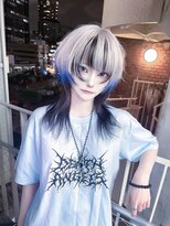 アールイーバイインク 渋谷(Re. by INK.)&nbsp;ウルフカット×アンブレラエンドカラー