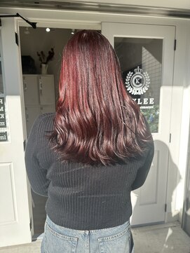 ケイリー(KAYLEE) 【ワインレッドカラー】【レッドカラー】