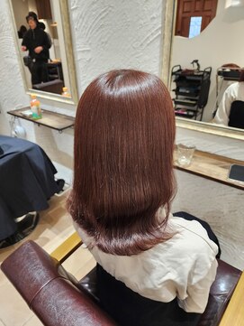 アルメリア 池袋(Arumeria) ピンクブラウン　20代30代大人可愛い大人キレイ髪質改善