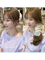 マインバイアフロートギンザ(MYNE by AFLOAT GINZA)&nbsp;アレンジしても小顔カワイイ♪大人のレイヤーstyle