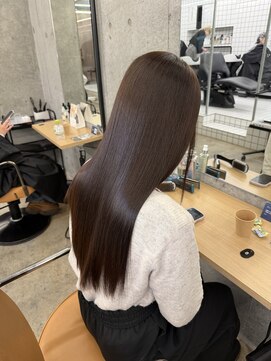 マジコ 表参道店(Magico) Ribbon Straight×艶感美容液care【表参道/縮毛矯正】