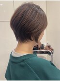 丸みショートスタイル