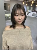 【unlepont梅田】グレージュカラー