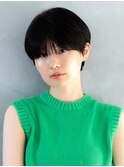 冬映え◎マッシュショート×透明感アッシュ30代40代50代