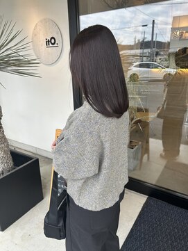 イト(itO.) 6トーンラベンダーベージュ髪質改善ストレート