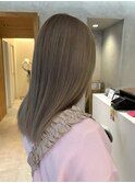 透明感×ミルクティーベージュ