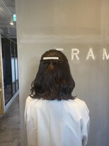 フレーム なんば店(FRAME) ▽ハーフアップ