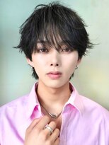 ミンクス 原宿店(MINX)&nbsp;リバースフェザーパーマ韓国シースルーマッシュ