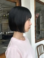カウチ(Kauti)&nbsp;ダークパープル/ナチュラルショート/ミルクブラウン/夏/池袋