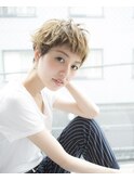 【salon de MiLK原宿】束感ショートスタイル