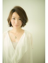 パレードヘア&nbsp;■□■□サイドパートでおフェロなボブ□■□■